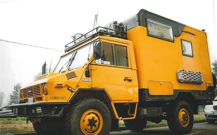 vendo camper iveco vm90 4x4